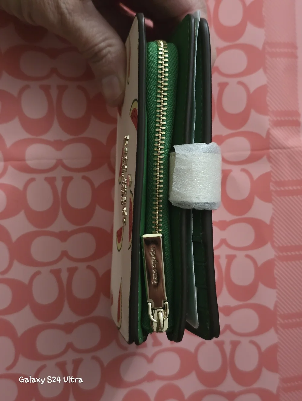 Kate Spade NY Staci Watermelon Party Bifold Wallet NWT - Picture 2 of 15